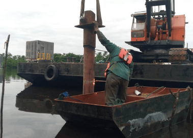 man on boat